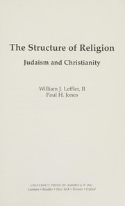Front cover of The structure of religion by William J. Leffler