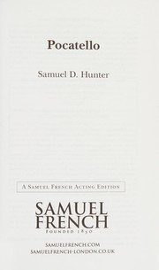 Cover of Pocatello by Samuel D. Hunter