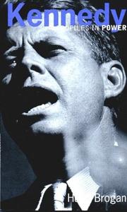 Cover of Kennedy by Hugh Brogan
