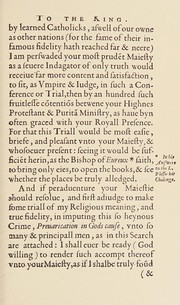 Front cover of A search made into matters of religion by Francis Walsingham