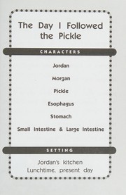Cover of The day I followed the pickle by Carol Pugliano