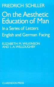 Front cover of Über die ästhetische Erziehung des Menschen in einer Reihe von Briefen by Friedrich Schiller