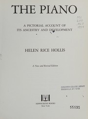 Front cover of The piano by Helen R. Hollis
