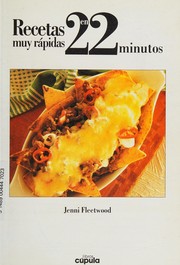 Front cover of Recetas muy rapidas en 22 minutos by Jenni Fleetwood