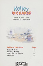 Cover of Kelley in charge by Janet Cassidy