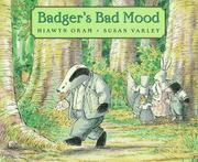 Front cover of Badger's bad mood by Hiawyn Oram