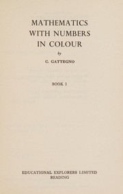Front cover of Mathematics with numbers in colour by Caleb Gattegno