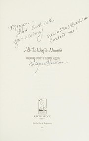 Front cover of All the way to Memphis by Suzanne Hudson