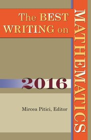 Cover of The Best Writing on Mathematics 2016 by Mircea Pitici