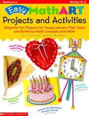 Front cover of Easy MathART Projects and Activities (Grades K-2) by Cecilia Dinio-Durkin