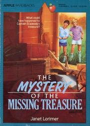 Front cover of Mystery Of The Missing Treasure by Janet Lorimer