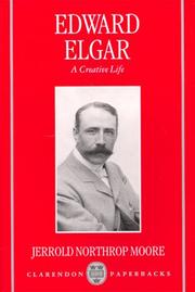 Cover of Edward Elgar by Jerrold Northrop Moore