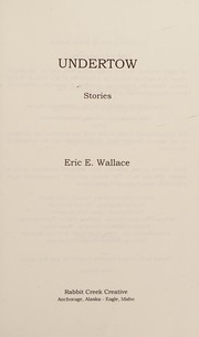 Cover of Undertow by Eric E. Wallace