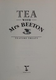 Cover of Tea with Mrs. Beeton by Mrs. Beeton