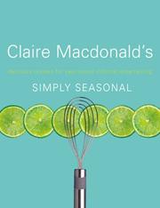 Front cover of Simply Seasonal by Baroness Claire Macdonald
