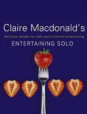 Cover of Entertaining Solo by Claire Macdonald Macdonald