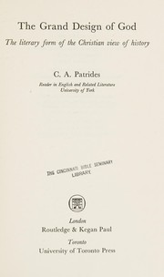 Front cover of Grand Design of God by C. A. Patrides