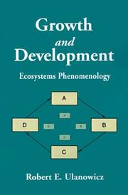 Cover of Growth and Development by Robert E. Ulanowicz