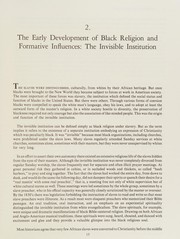 Front cover of Black religion in the evangelical South by Richard Tristano