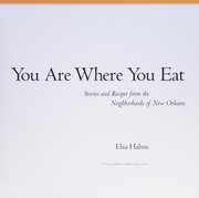 Front cover of You are where you eat by Elsa Hahne