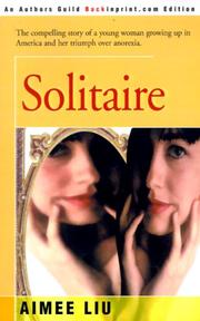 Cover of Solitaire by Aimee Liu