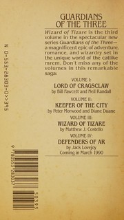 Front cover of Wizard of Tizare by Matthew J. Costello