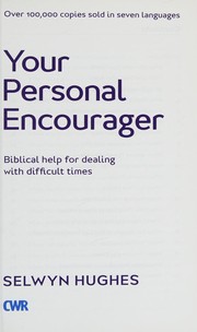 Cover of Your personal encourager by Selwyn Hughes