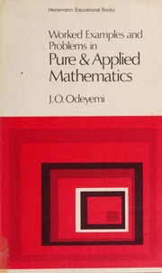 Cover of Worked examples and problems in pure and applied mathematics by J. O. Odeyemi