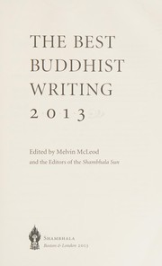 Cover of The best Buddhist writing 2013 by Melvin McLeod