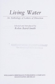 Cover of Living Water by Robin Baird-Smith