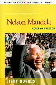 Cover of Nelson Mandela by Libby Hughes