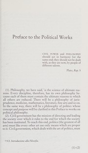 Front cover of The philosophy of politics by Antonio Rosmini
