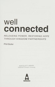Cover of Well connected by Phillip Butler