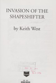Front cover of Invasion of the shapeshifter by Keith West