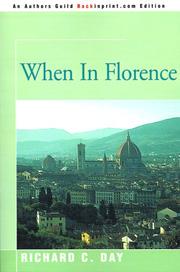 Cover of When in Florence by Richard Cortez Day