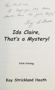 Front cover of Ida Claire, It's summertime! by Kay Strickland Heath