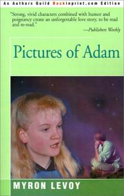 Front cover of Pictures of Adam by Myron Levoy