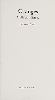 Cover of Oranges by Clarissa Hyman