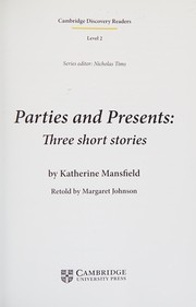 Cover of Parties and presents by Katherine Mansfield