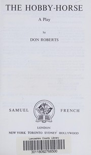 Cover of The hobby-horse by Don Roberts