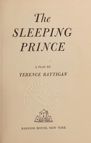 Front cover of The sleeping prince by Terence Rattigan