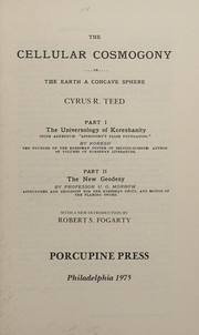 Cover of The Cellular Cosmogony by Koresh