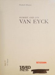 Front cover of Hubert and Jan Van Eyck by Elisabeth Dhanens