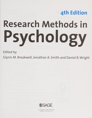 Cover of Research Methods in Psychology by Jonathan A. Smith
