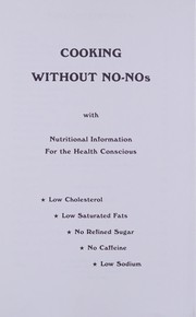Cover of Cooking Without No-No's by Edith Nader