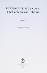 Cover of Playing With Gender by Maggie Gunsberg