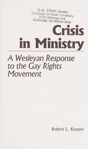 Front cover of Crisis in ministry by Robert L Kuyper