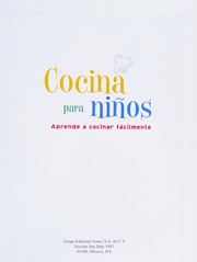 Cover of Cocina para niños by Lorena Hidalgo Zebadúa