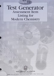Front cover of Modern chemistry by Raymond E. Davis