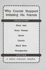 Front cover of Why coyote stopped imitating his friends by Candice Kramer